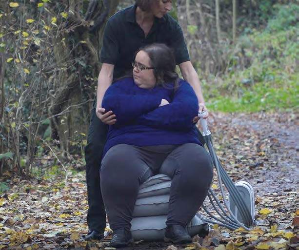 Elk Lifting Obese Patient